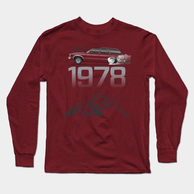 1978 Multi Color Long Sleeve T-Shirt by JRCustoms44